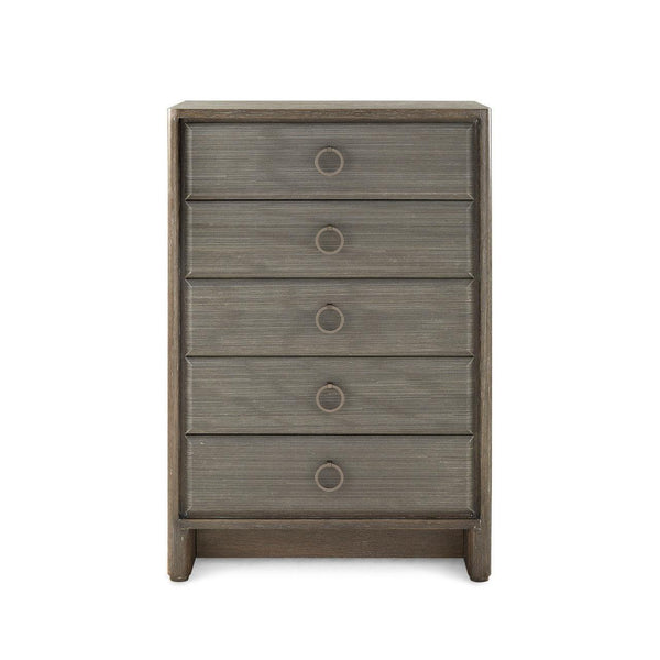 Wesley Tall 5-Drawer-Blue Hand Home