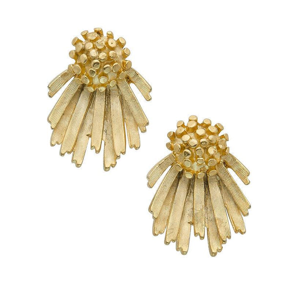 Buttercup Burst Studs-Susan Shaw Jewelry-Blue Hand Home
