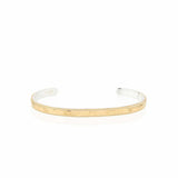 Anna Beck Hammered and Wired Stacking Cuff - Gold-Anna Beck Jewelry-Blue Hand Home
