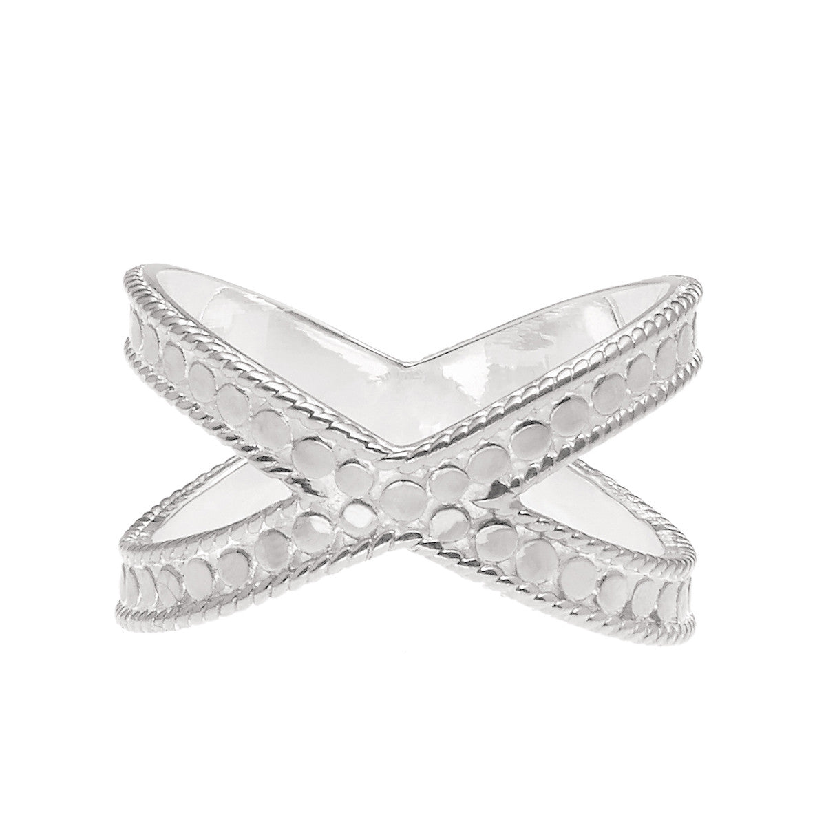 Anna Beck Single Cross Ring Silver Anna Beck Jewelry