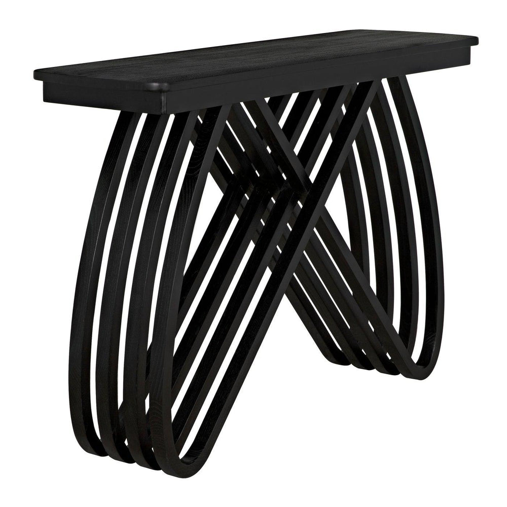 Infinity Console-Noir Furniture-Blue Hand Home