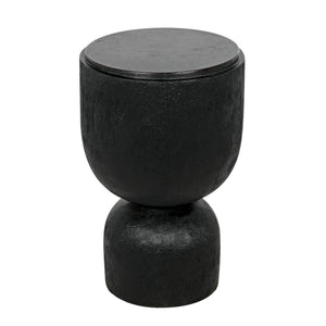Kudoro Side Table, Large-Noir Furniture-Blue Hand Home