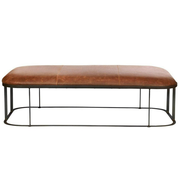 Cisco Brothers Ace Ottoman-Cisco Brothers-Blue Hand Home