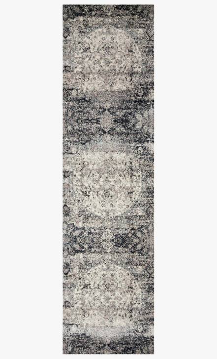 Anastasia Rugs by Loloi - AF-06 Ink/Ivory-Loloi Rugs-Blue Hand Home