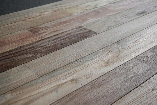 Reclaimed Teak Outdoor Cocktail Table-Organic Restoration-Blue Hand Home