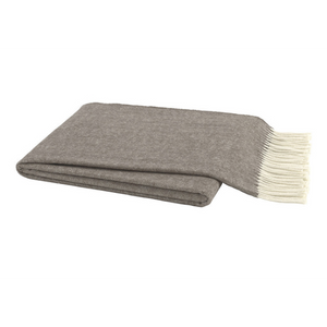 Italian Herringbone Throw-Lands Downunder-Blue Hand Home