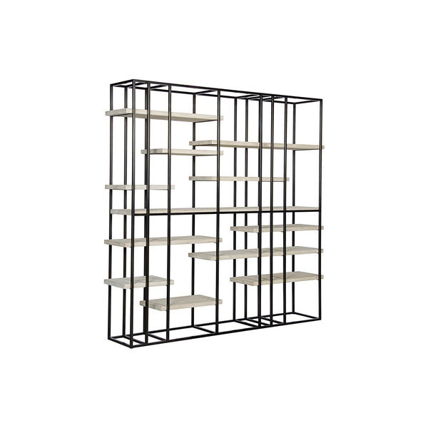 Cedron Bookcase, Large, Reclaimed Lumber Shelves-CFC Furniture-Blue Hand Home