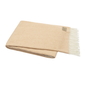 Italian Herringbone Throw-Lands Downunder-Blue Hand Home