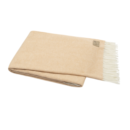 Italian Herringbone Throw-Lands Downunder-Blue Hand Home