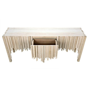 Noir Desdemona Sideboard, Bleached Elm-Noir Furniture-Blue Hand Home