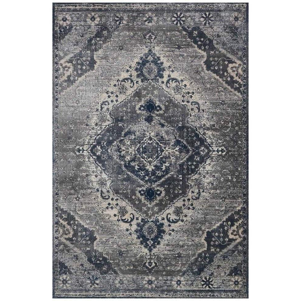 Joanna Gaines Everly Rug in Silver/Grey Free Ship & Earn Points