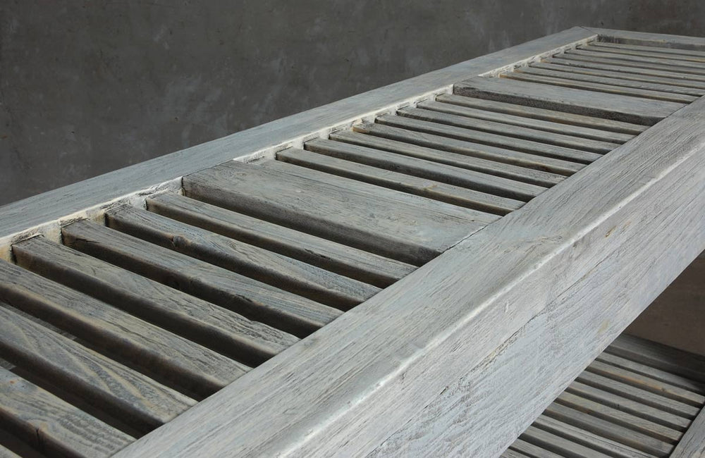 Reclaimed Elm Console-Organic Restoration-Blue Hand Home