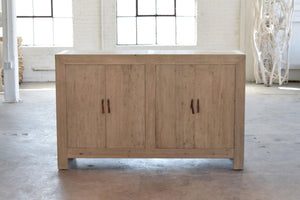 Reclaimed Wood Buffet-Organic Restoration-Blue Hand Home