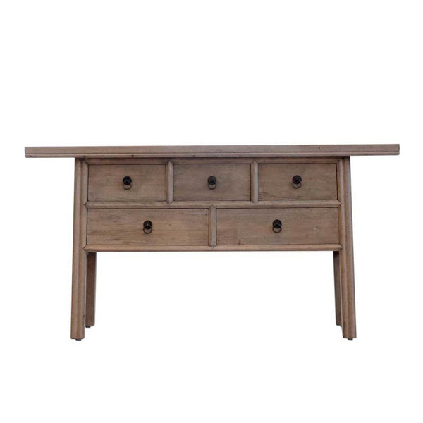 Reedition Credenza-Organic Restoration-Blue Hand Home
