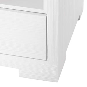 Villa & House - Fedor 2-Drawer Side Table In White-Bungalow 5-Blue Hand Home