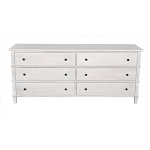Dennis 6 Drawer dresser, Oak-CFC Furniture-Blue Hand Home
