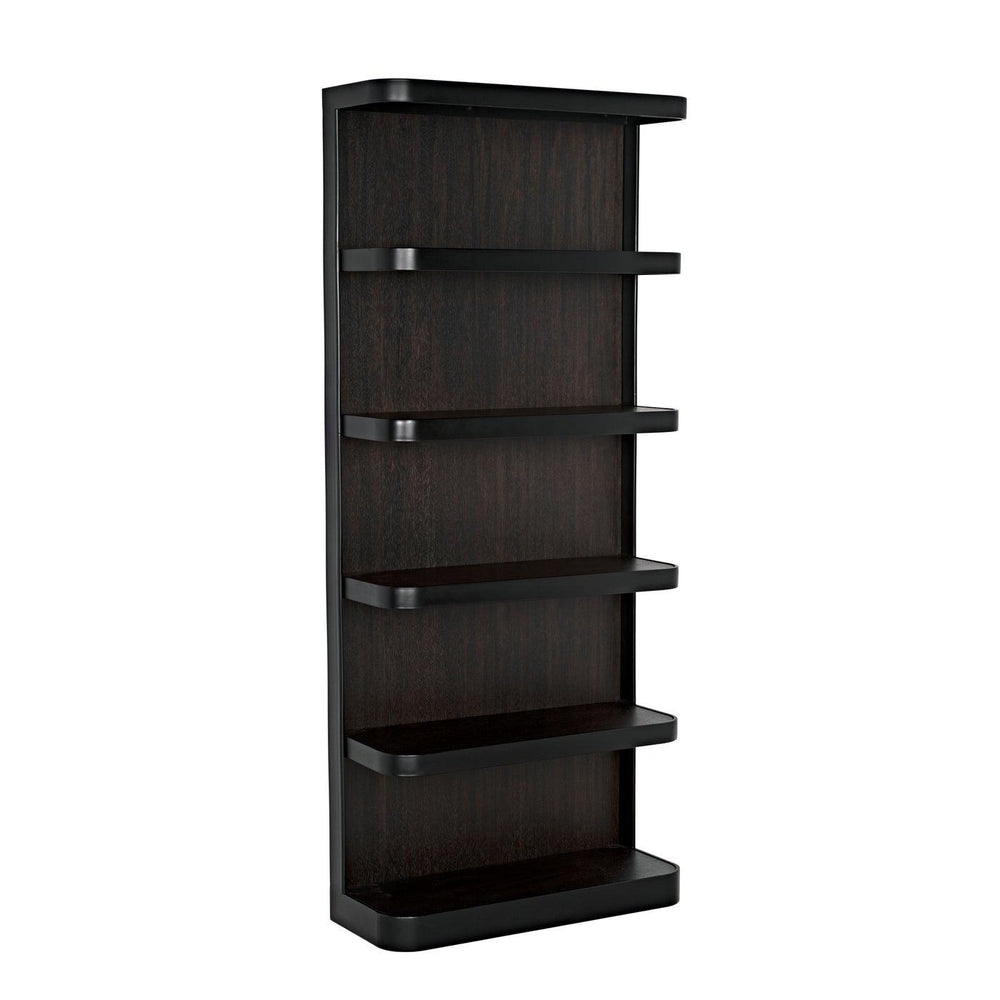Noir Dido Bookcase, Black Metal-Noir Furniture-Blue Hand Home
