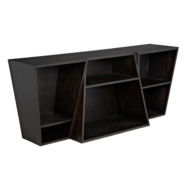 Fatal Sideboard, Ebony Walnut-Noir Furniture-Blue Hand Home