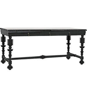 Noir Portuguese Desk-Noir Furniture-Blue Hand Home