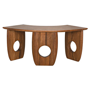 Noir Lobster Desk, Dark Walnut-Noir Furniture-Blue Hand Home