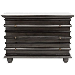 Noir Ascona Small Chest, Pale-Noir Furniture-Blue Hand Home