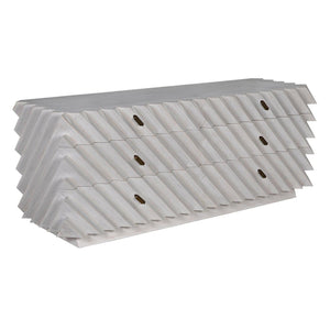Hikaru Dresser, White Wash-Noir Furniture-Blue Hand Home