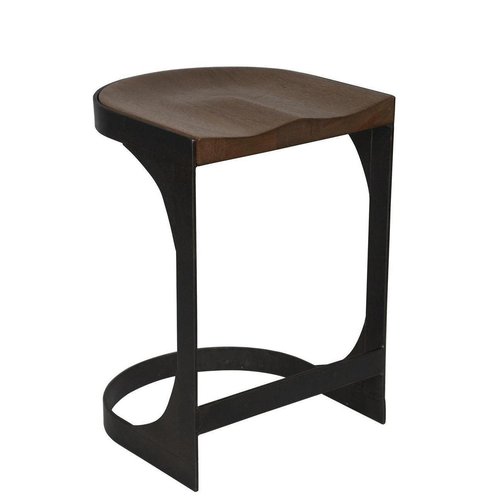 Noir Baxter Counter Stool-Noir Furniture-Blue Hand Home