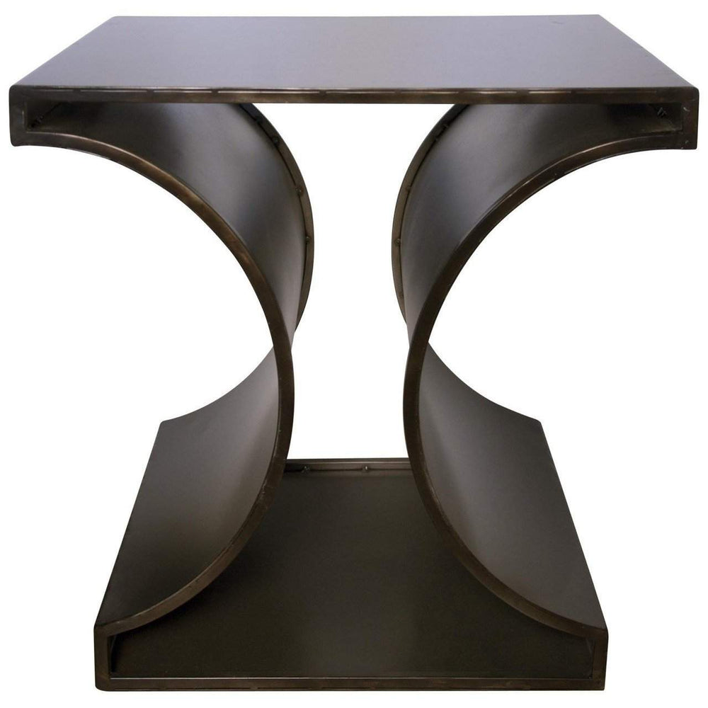 Noir Alec Side Table-Noir Furniture-Blue Hand Home