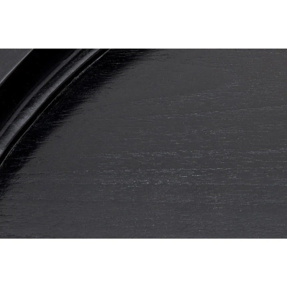 Noir Furniture Gavin Side Table, Hand Rubbed Black-Noir Furniture-Blue Hand Home