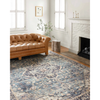 Hathaway Rug by Loloi - HTH-01 Navy/Multi-Loloi Rugs-Blue Hand Home