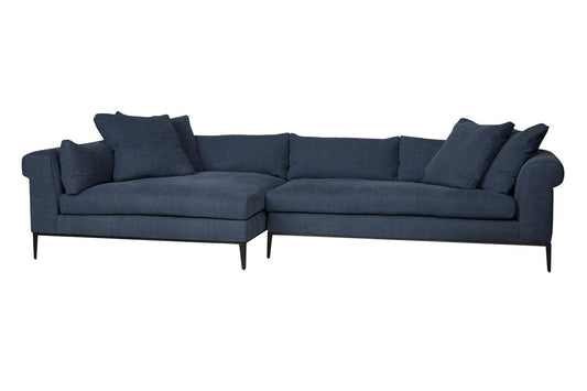 Cisco Brothers Henrietta 2pc Sectional-Cisco Brothers-Blue Hand Home