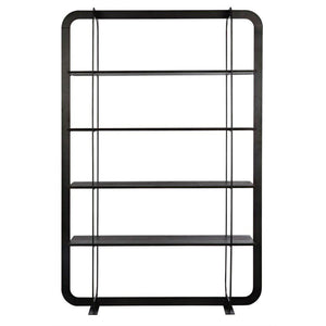 Illusionist Bookcase, Reclaimed Lumber Shelves-CFC Furniture-Blue Hand Home