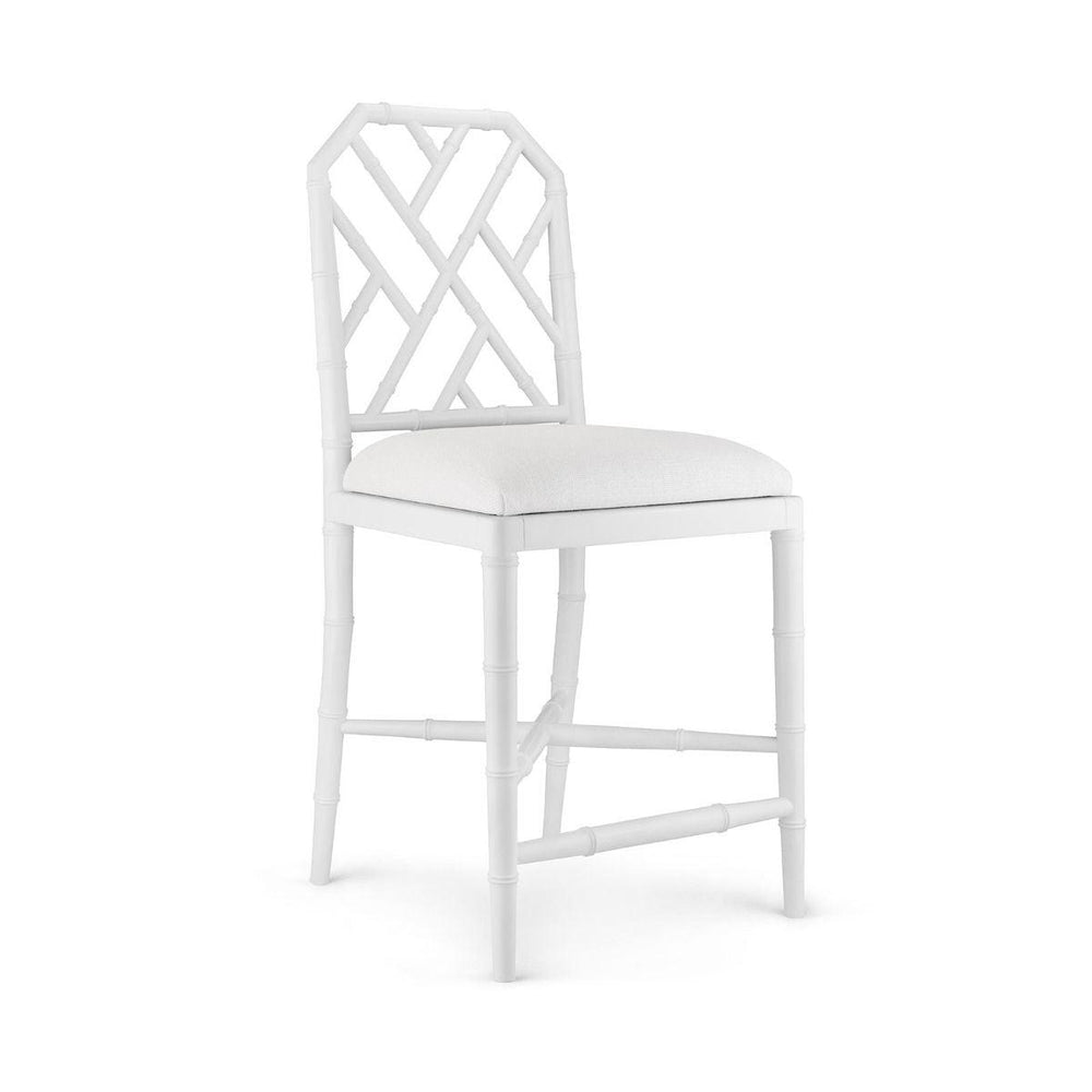 Villa & House - Jardin Counter Stool, White-Bungalow 5-Blue Hand Home