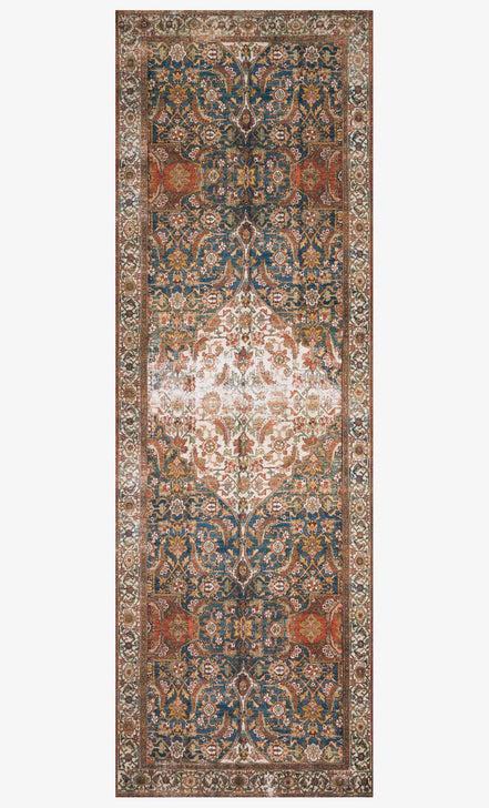 Loloi Rugs Layla Collection - LAY-05 Ocean/Multi-Loloi Rugs-Blue Hand Home