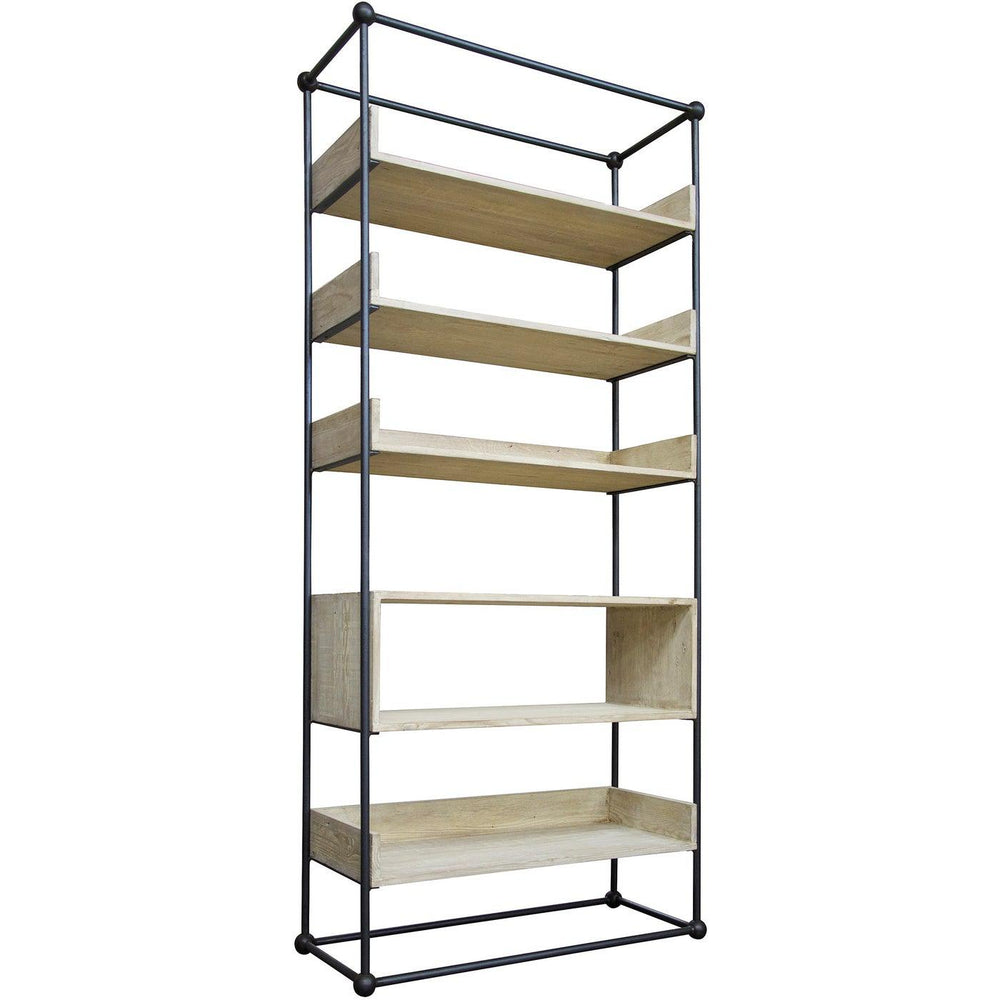 Monte bookcase, Reclaimed Lumber Shelves-CFC Furniture-Blue Hand Home