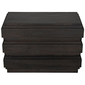 Reclaimed Lumber Jack 3-drawer dresser-CFC Furniture-Blue Hand Home