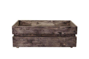 Reclaimed Elm Ottoman-Organic Restoration-Blue Hand Home
