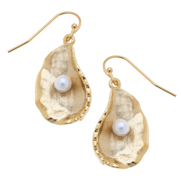 Burberry online oyster earrings