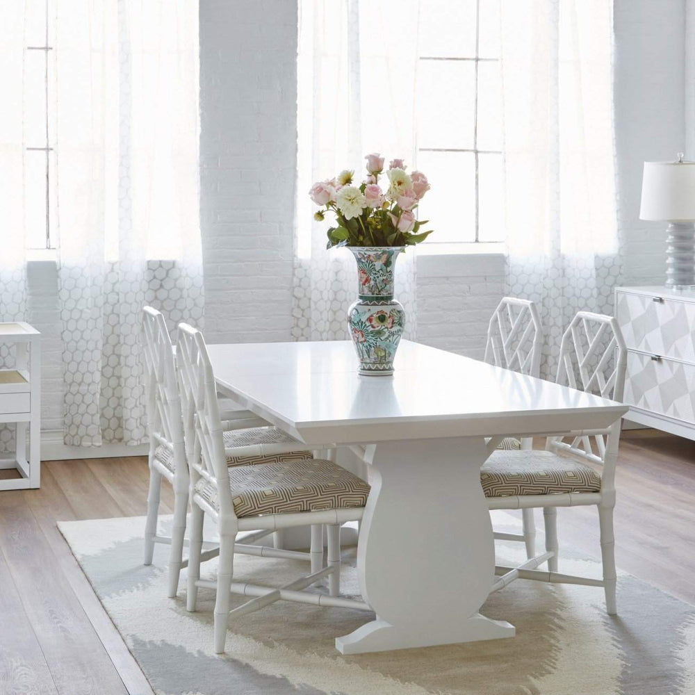 Villa & House - Porto Dining Table In White-Bungalow 5-Blue Hand Home