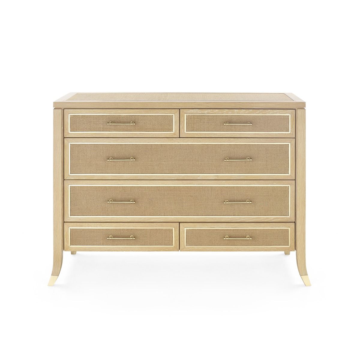 slim fit dress slacks Villa & House Ming Extra Large 8 Drawer Dresser Canvas Cream – CLAYTON GRAY  HOME main image 0