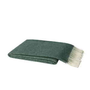 Italian Herringbone Throw-Lands Downunder-Blue Hand Home