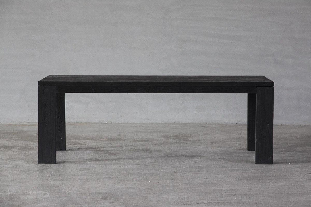 Reclaimed Elm Plank Table-Organic Restoration-Blue Hand Home