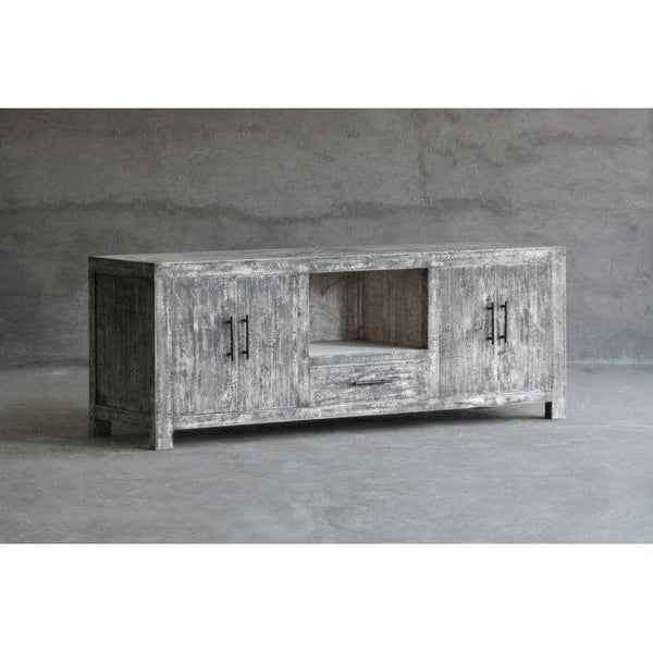 Reclaimed Elm Media Console-Organic Restoration-Blue Hand Home