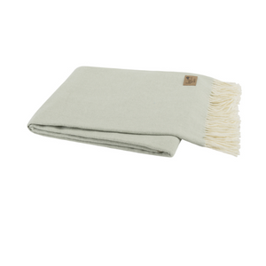 Italian Herringbone Throw-Lands Downunder-Blue Hand Home