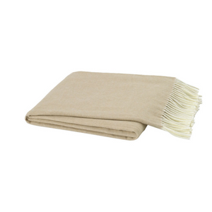 Italian Herringbone Throw-Lands Downunder-Blue Hand Home