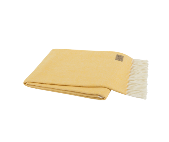 Italian Herringbone Throw-Lands Downunder-Blue Hand Home