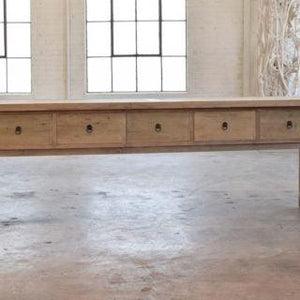 Reedition XLong Console - Reclaimed Pine-Organic Restoration-Blue Hand Home