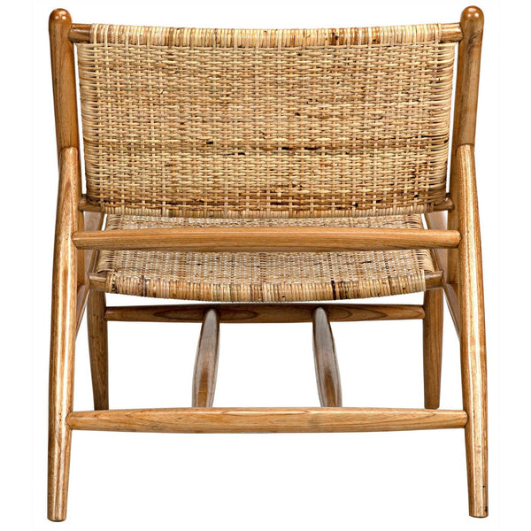 Bundy Relax Chair,Teak-Noir Furniture-Blue Hand Home