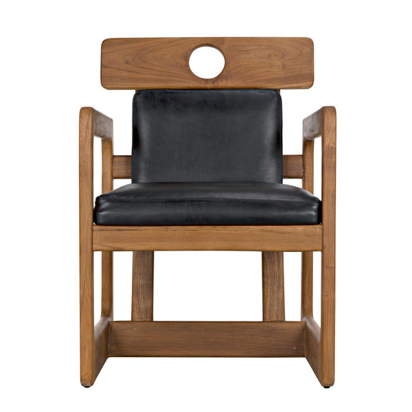 Buraco Arm Chair, Teak-Noir Furniture-Blue Hand Home