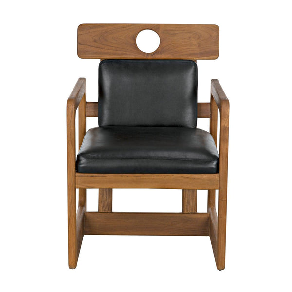 Buraco Arm Chair, Teak-Noir Furniture-Blue Hand Home